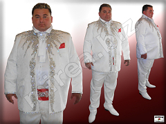Pánsky svadobný extravagantný oblek Pánsky svadobný extravagantný oblek
