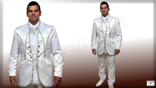 Pánsky svadobný extravagantný oblek