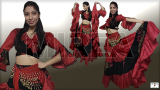 Dámske rómske tanečné šaty