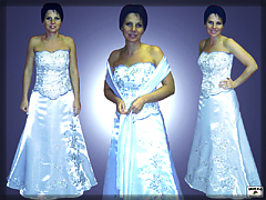 Ladies' wedding dresses