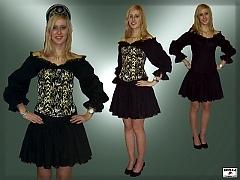 Women's corset dresses