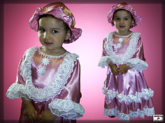 Detské extravagantné šaty