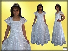 Dievčenské šaty na 1. sväté prijímanie