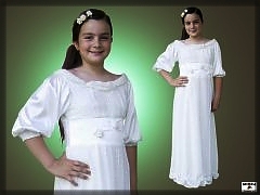 Dievčenské šaty na 1. sväté prijímanie