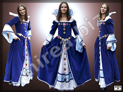Svadobné šaty barokové
