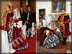 Svadobné šaty barokové