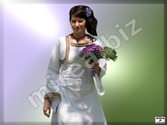 Wedding linen dresses