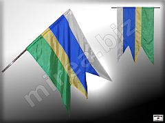 TEKOVSKÉ NEMCE - city flag TEKOVSKÉ NEMCE