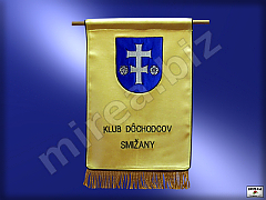 Satin club flag