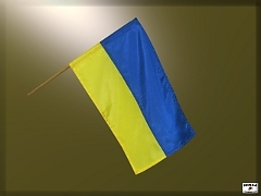 UKRAJINA - štátna zástava UKRAJINA
