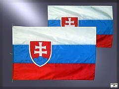 Slovak national flags